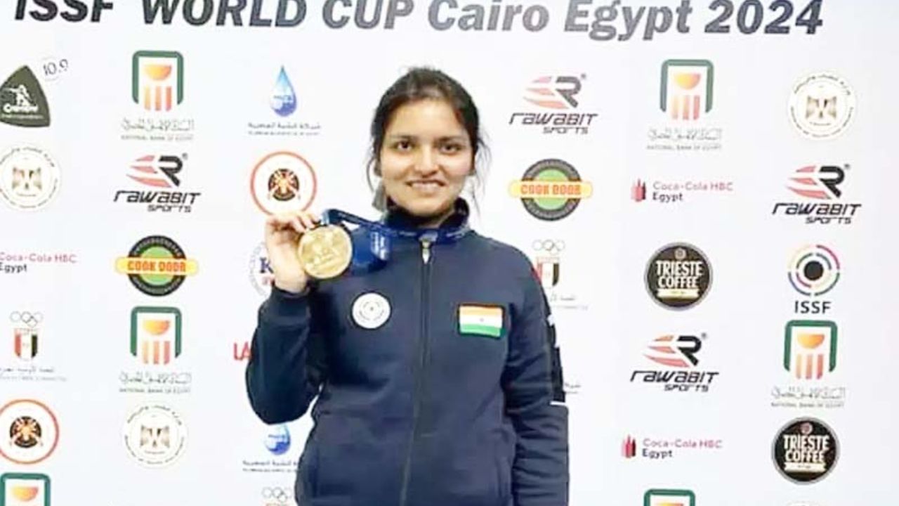 Usthadian Academy / Sonam Maskar Wins Silver In Women’s Air Rifle In Cairo, Egypt | 31 jan 2024 Usthadian Academy / Sonam Maskar Wins Silver In Women’s Air Rifle In Cairo, Egypt