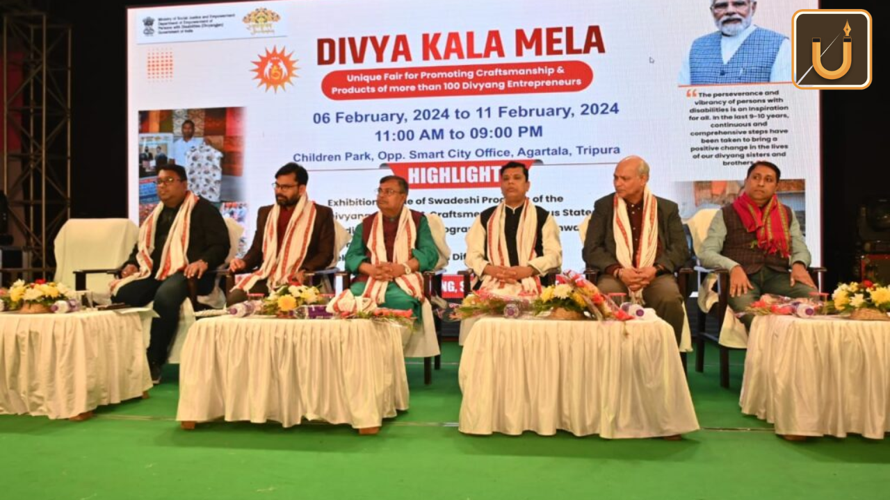 Usthadian Academy / Divya Kala Mela 2024 Inaugurated In Agartala, Tripura | 08 feb 2024 Usthadian Academy / Divya Kala Mela 2024 Inaugurated In Agartala, Tripura