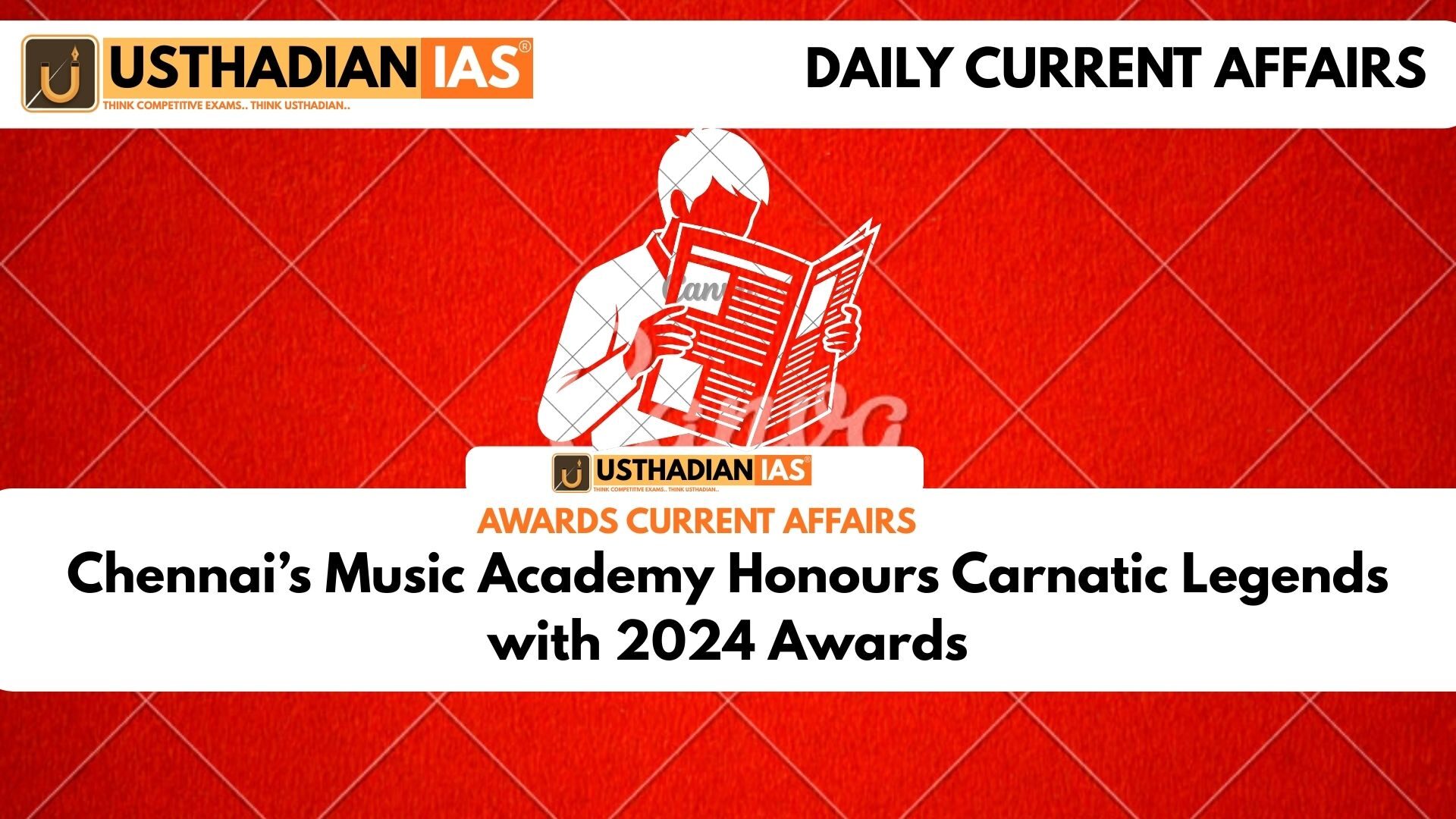 Chennai’s Music Academy Honours Carnatic Legends with 2024 Awards