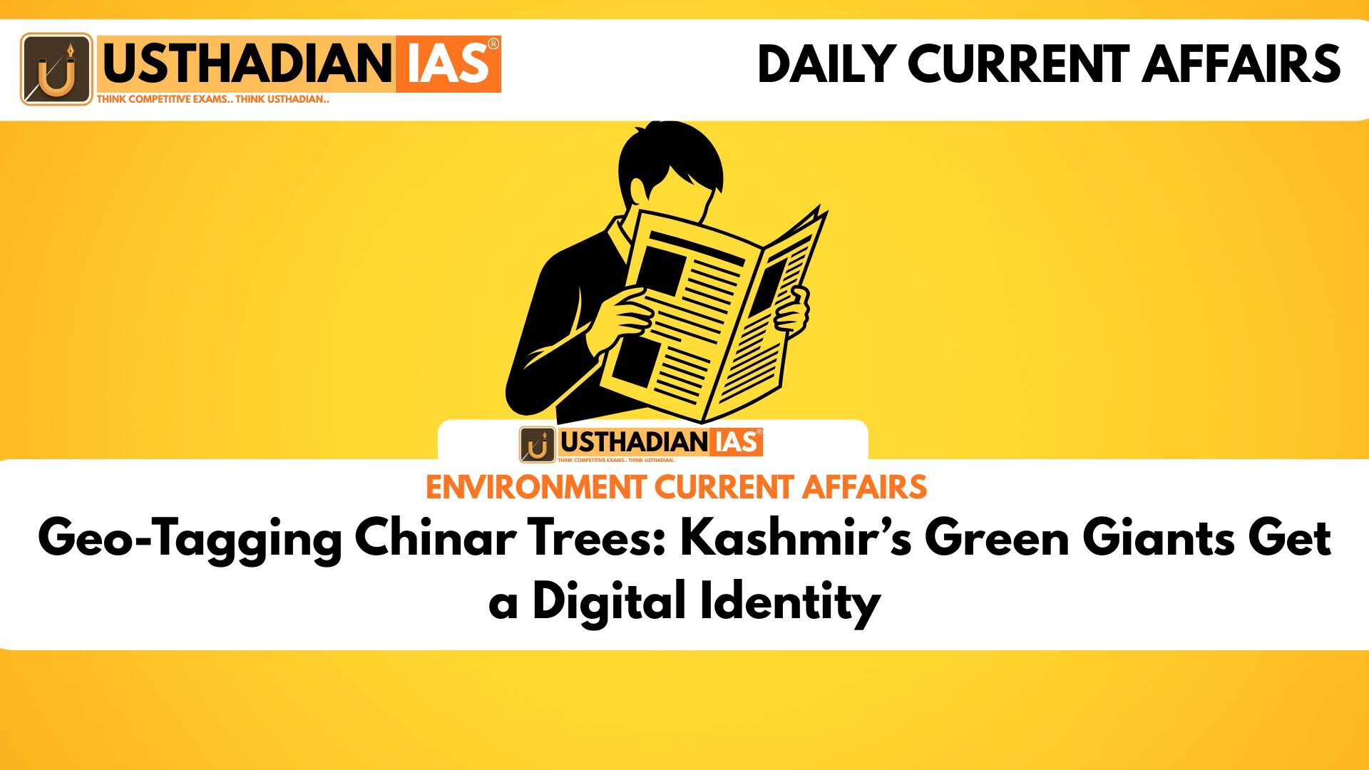 Geo-Tagging Chinar Trees: Kashmir’s Green Giants Get a Digital Identity