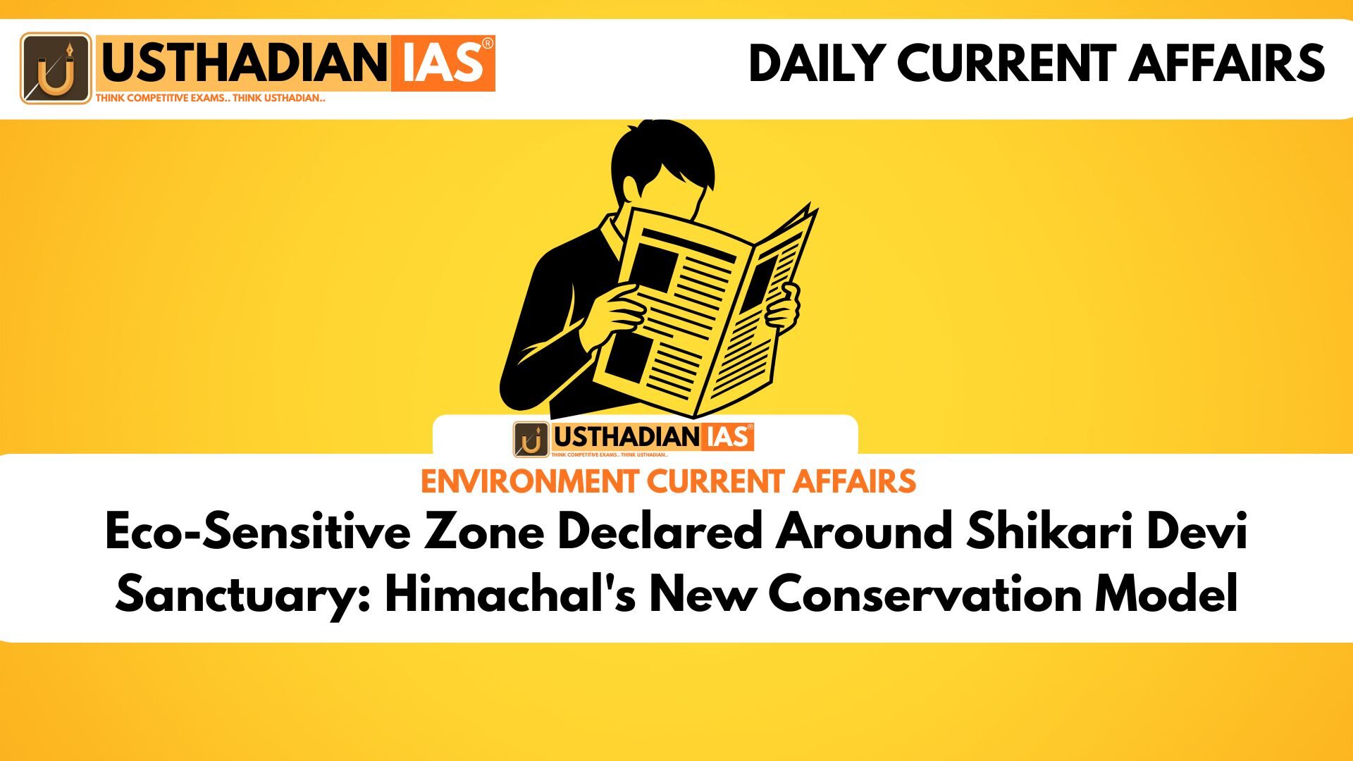 Eco-Sensitive Zone Declared Around Shikari Devi Sanctuary: Himachal's New Conservation Model