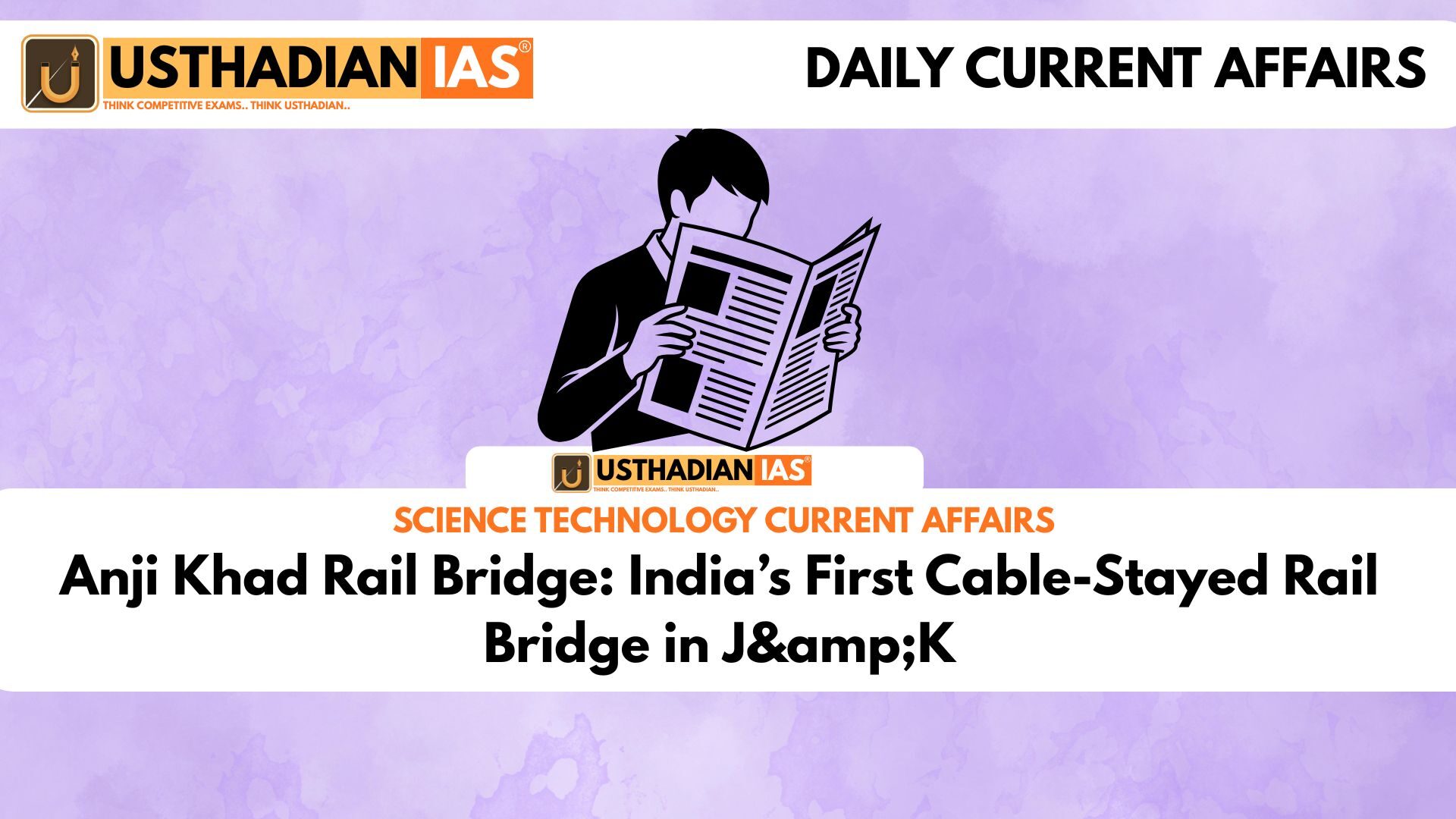 Anji Khad Rail Bridge: India’s First Cable-Stayed Rail Bridge in J&K