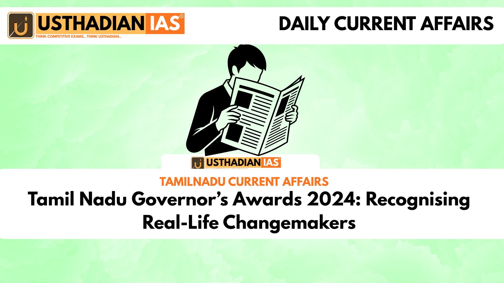 Tamil Nadu Governor’s Awards 2024: Recognising Real-Life Changemakers