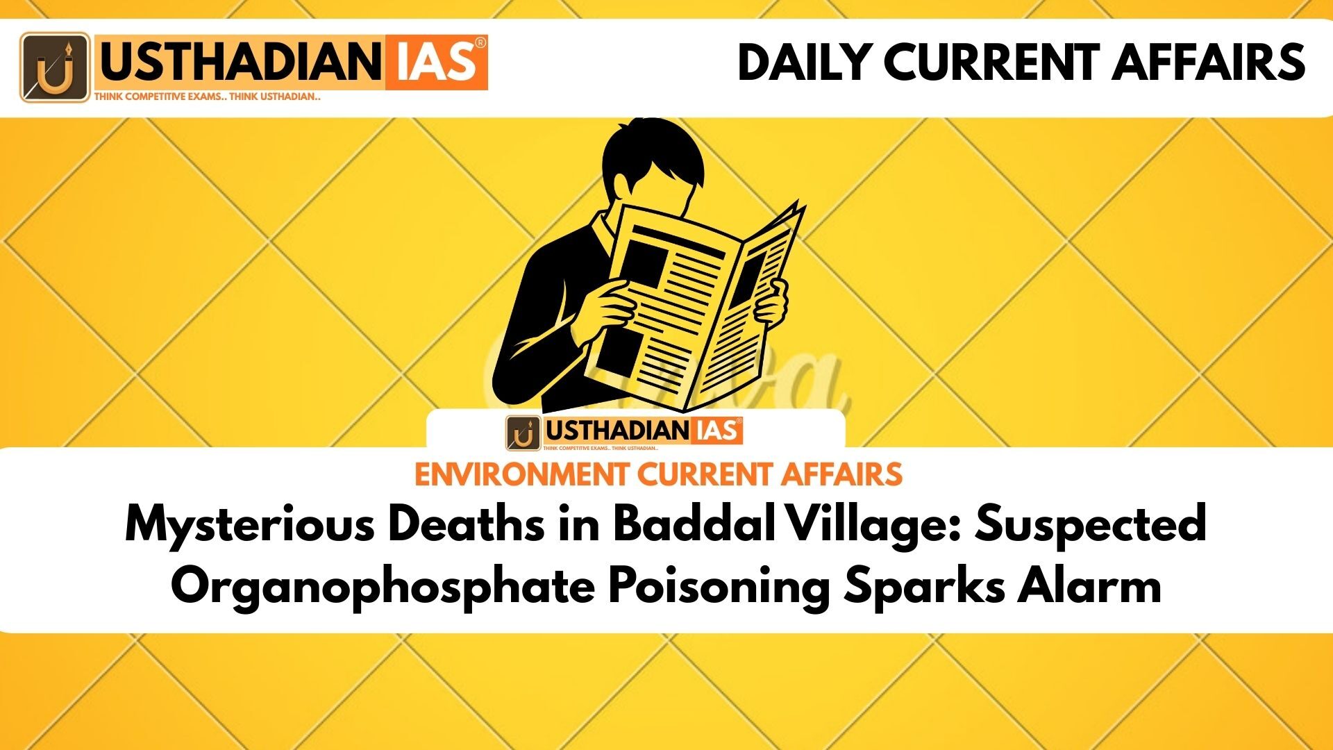 Mysterious Deaths in Baddal Village: Suspected Organophosphate Poisoning Sparks Alarm