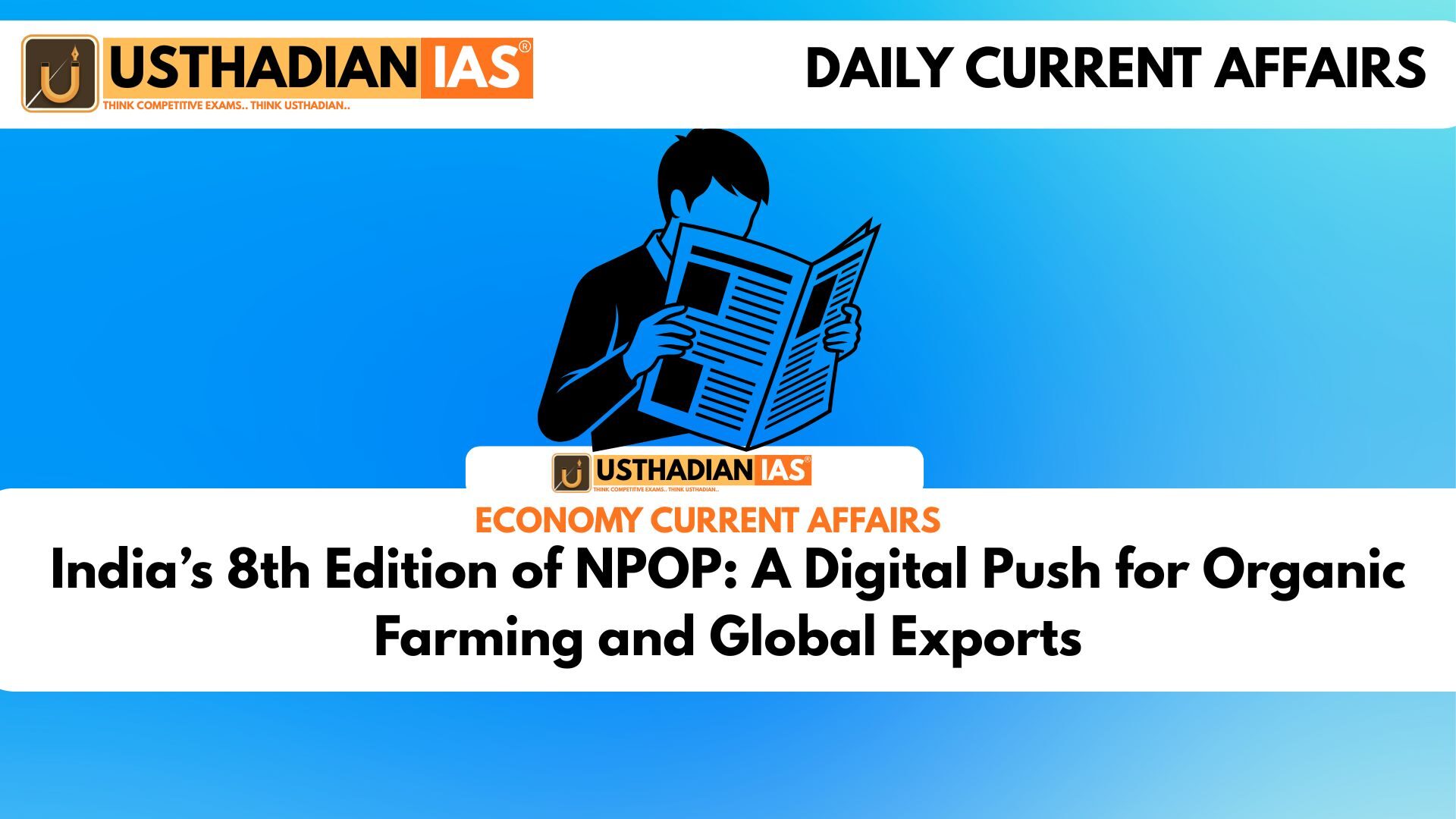 India’s 8th Edition of NPOP: A Digital Push for Organic Farming and Global Exports