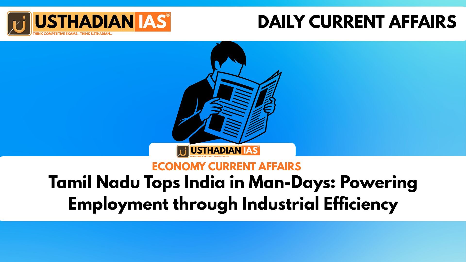 Tamil Nadu Tops India in Man-Days: Powering Employment through Industrial Efficiency
