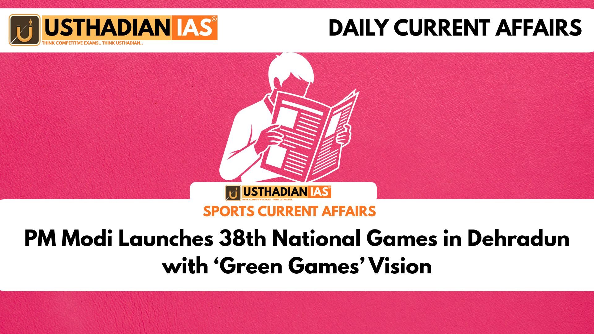 PM Modi Launches 38th National Games in Dehradun with ‘Green Games’ Vision