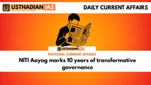 NITI Aayog marks 10 years of transformative governance