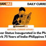 Thiruvalluvar Statue Inaugurated in the Philippines to Mark 75 Years of India-Philippines Ties