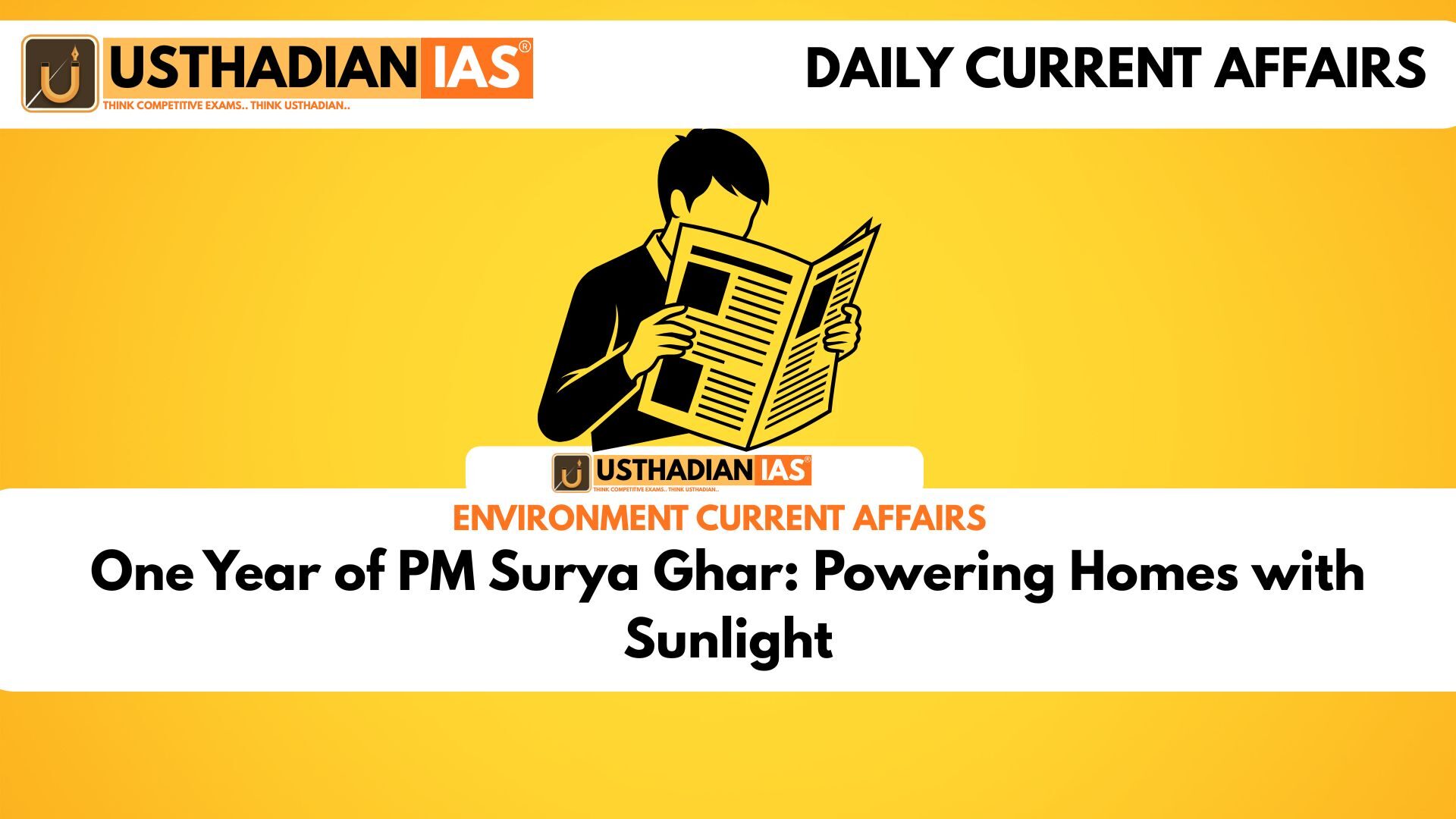 One Year of PM Surya Ghar: Powering Homes with Sunlight