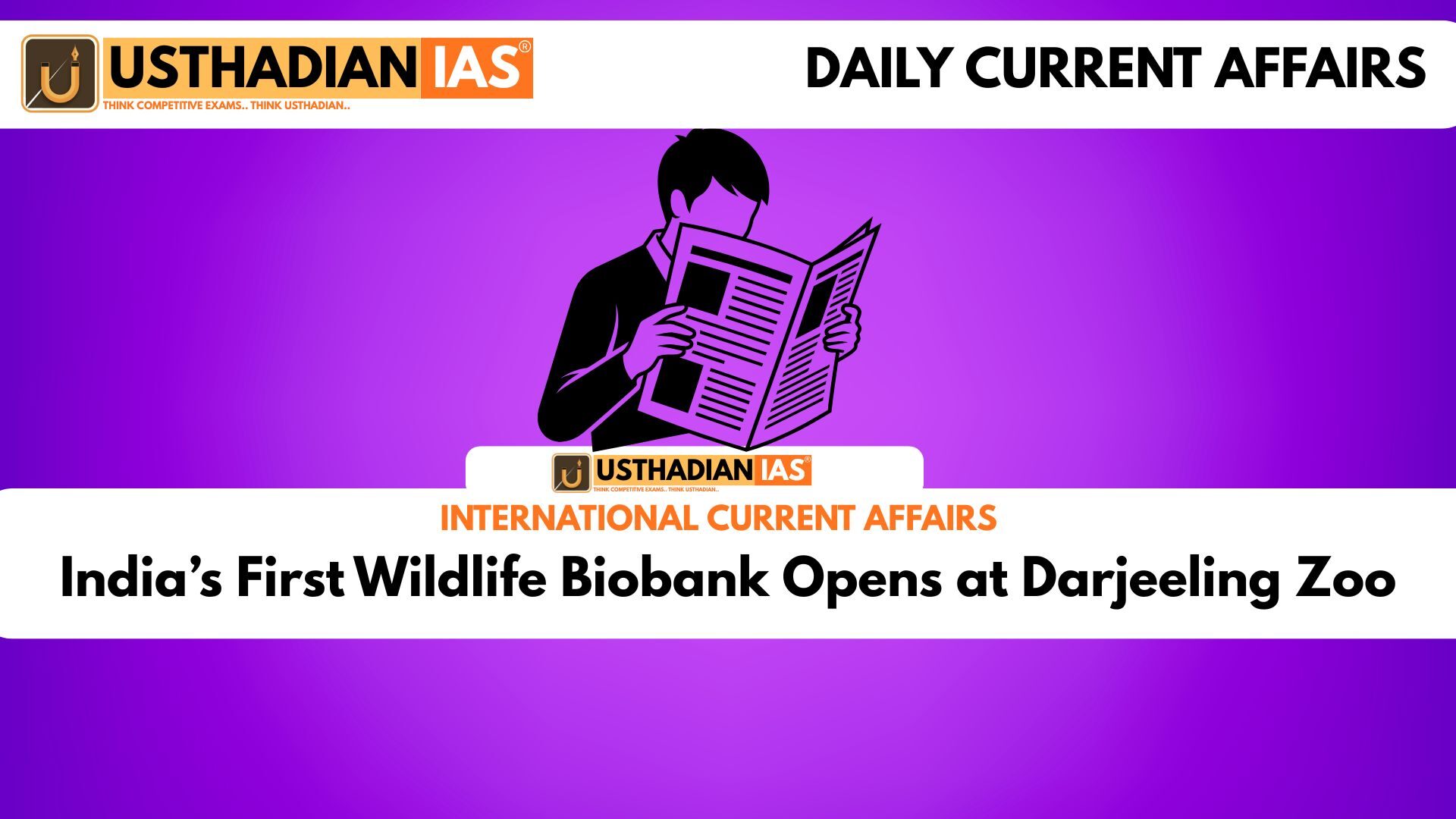 India’s First Wildlife Biobank Opens at Darjeeling Zoo