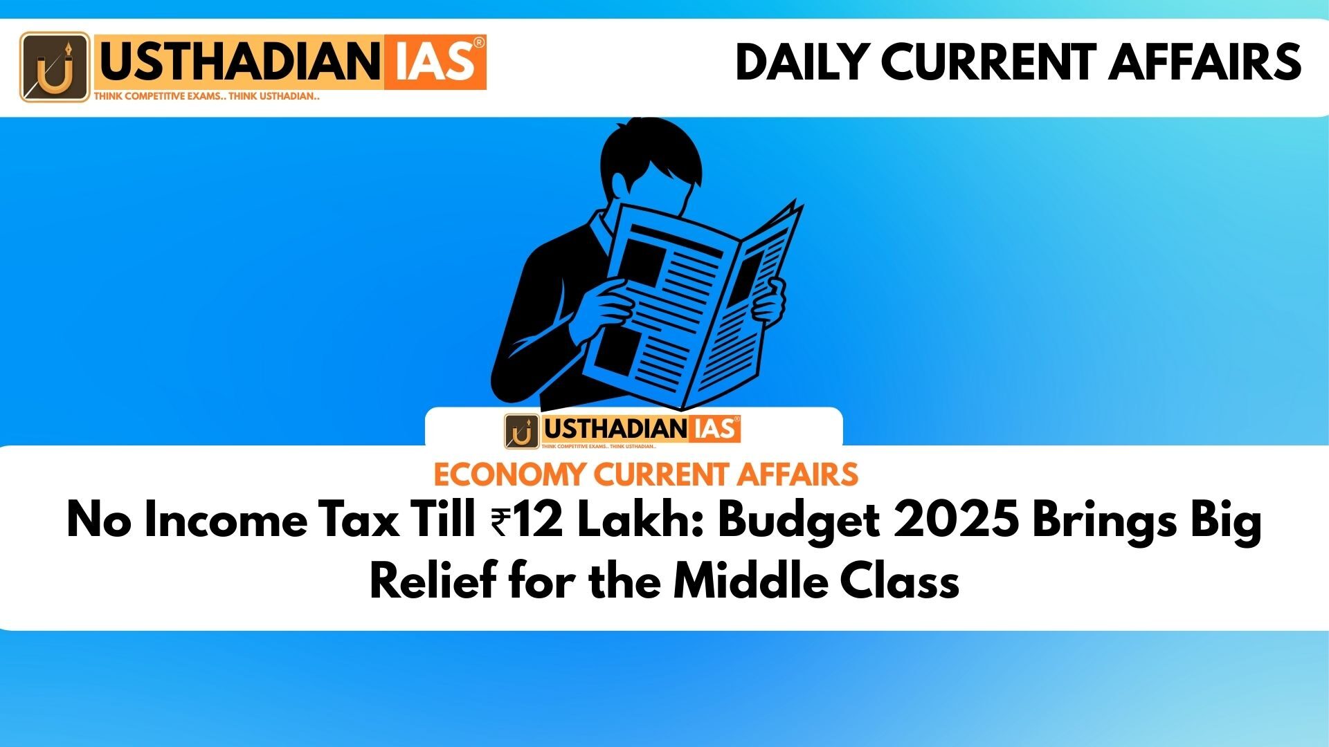 No Income Tax Till ₹12 Lakh: Budget 2025 Brings Big Relief for the Middle Class