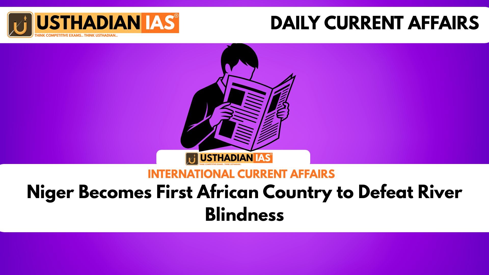 Niger Becomes First African Country to Defeat River Blindness