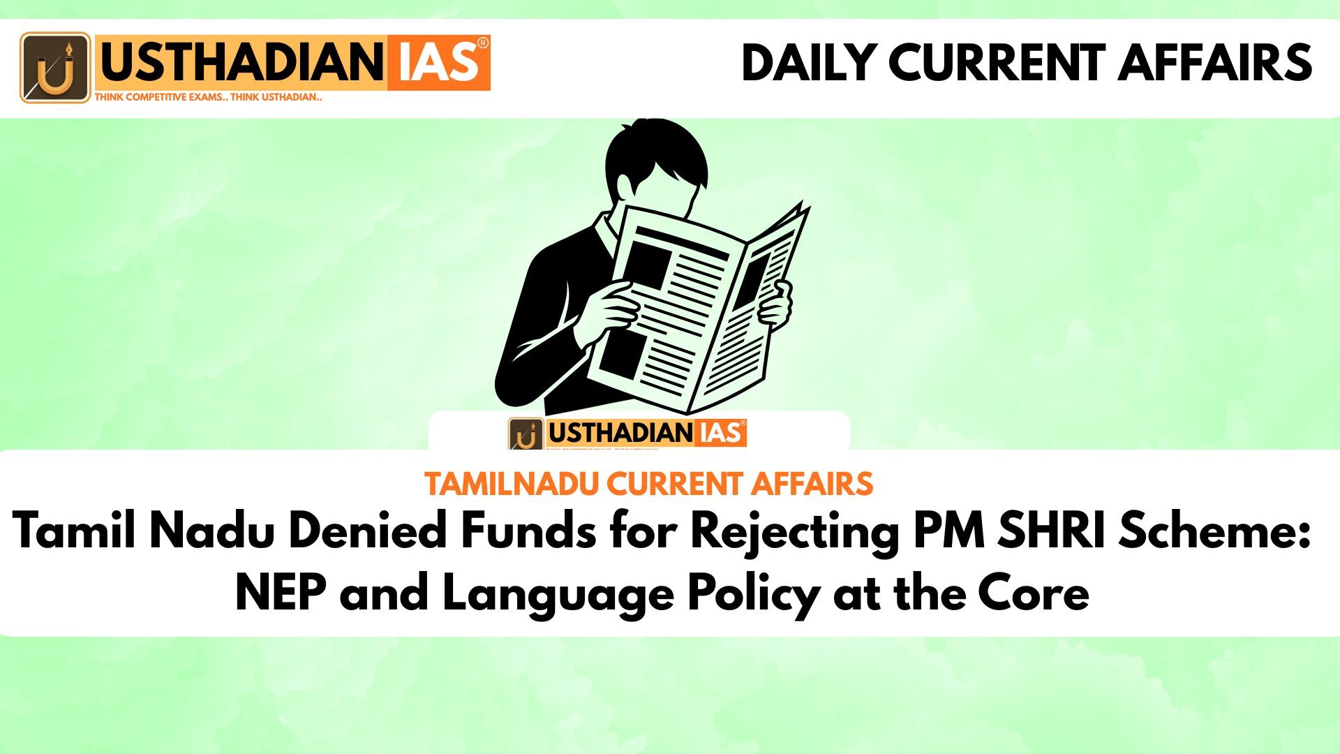 Tamil Nadu Denied Funds for Rejecting PM SHRI Scheme: NEP and Language Policy at the Core