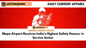 Mopa Airport Receives India’s Highest Safety Honour in Service Sector