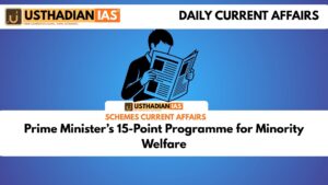 Prime Minister’s 15-Point Programme for Minority Welfare