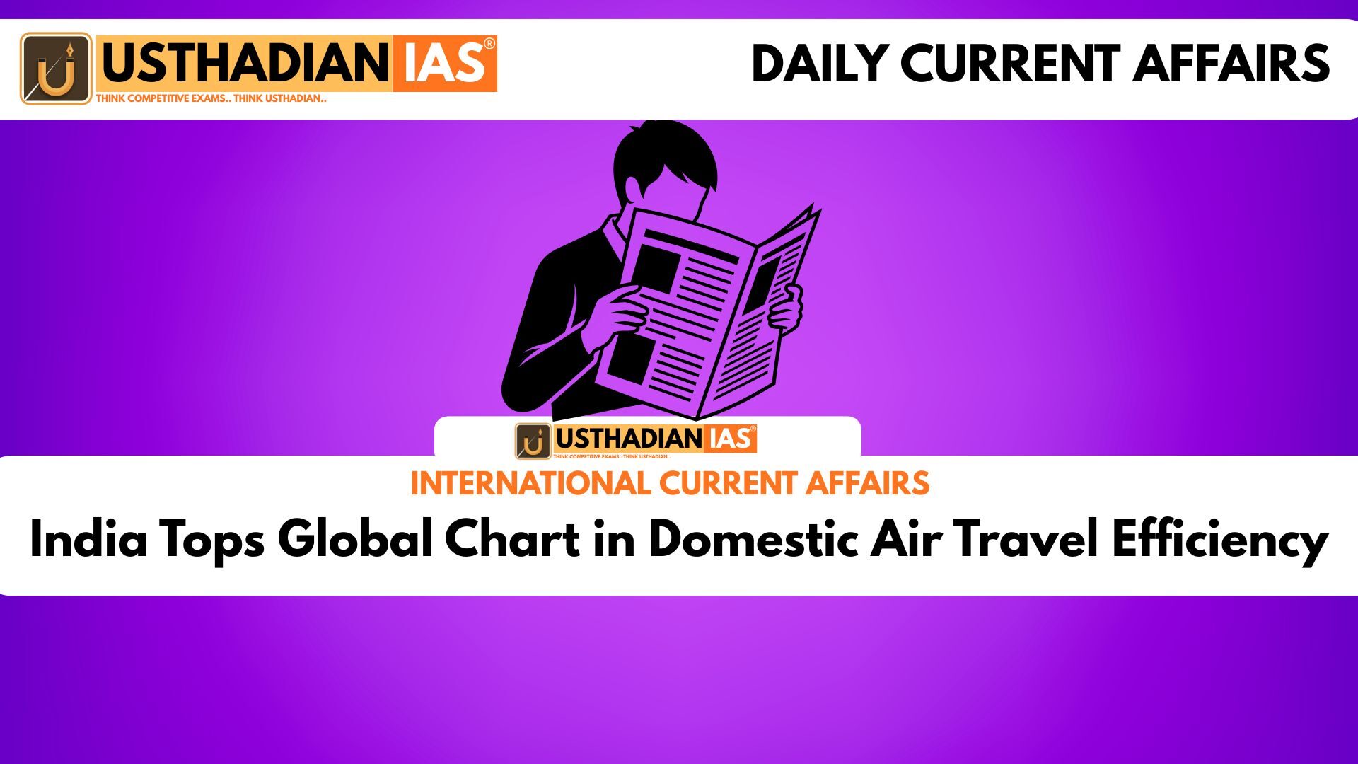 India Tops Global Chart in Domestic Air Travel Efficiency