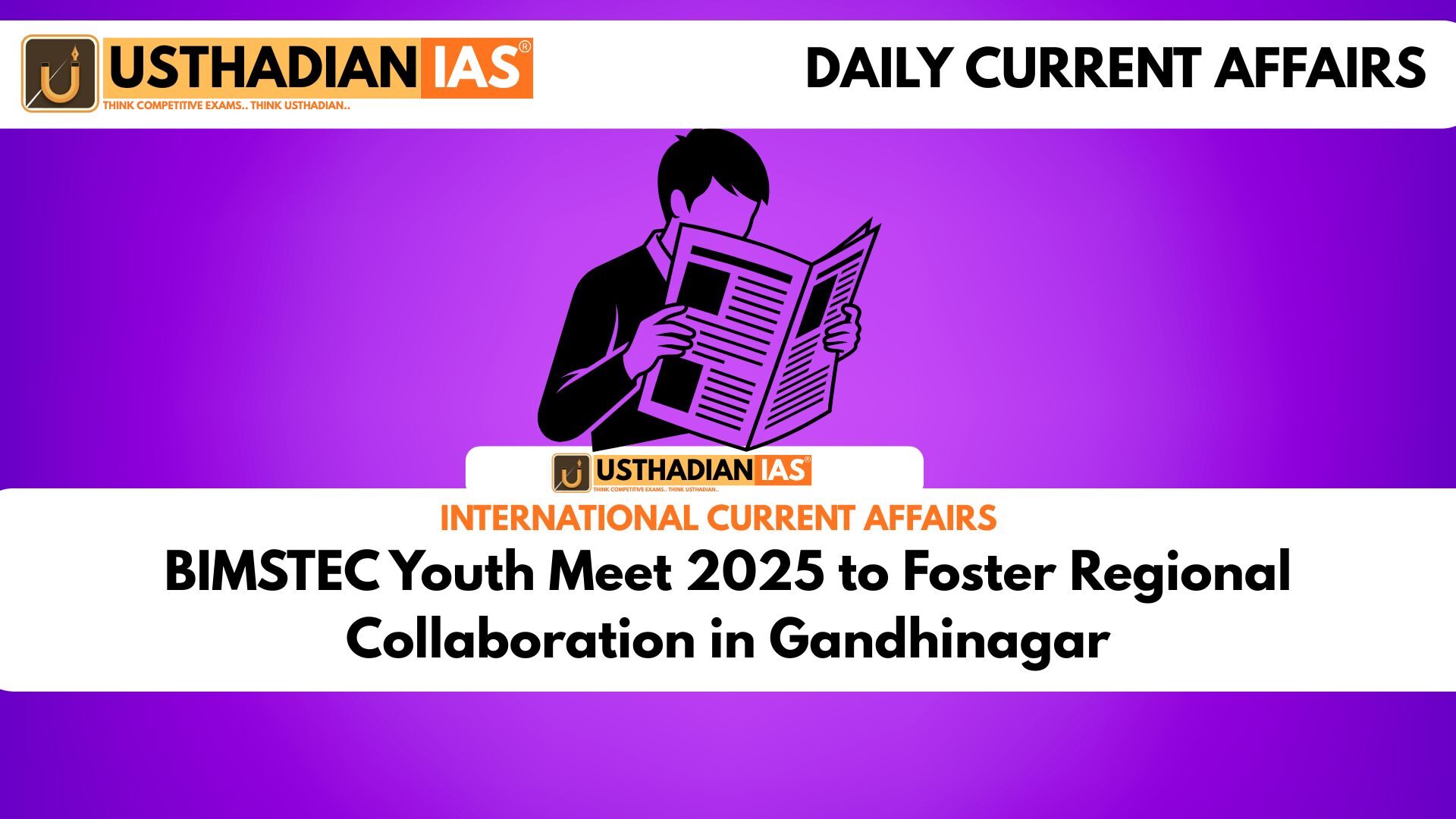 BIMSTEC Youth Meet 2025 to Foster Regional Collaboration in Gandhinagar