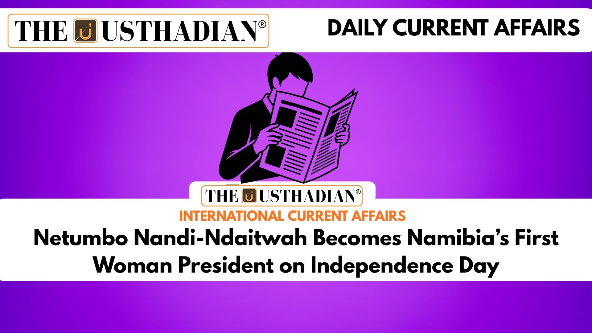 Netumbo Nandi-Ndaitwah Becomes Namibia’s First Woman President on Independence Day
