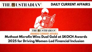 Muthoot Microfin Wins Dual Gold at SKOCH Awards 2025 for Driving Women-Led Financial Inclusion