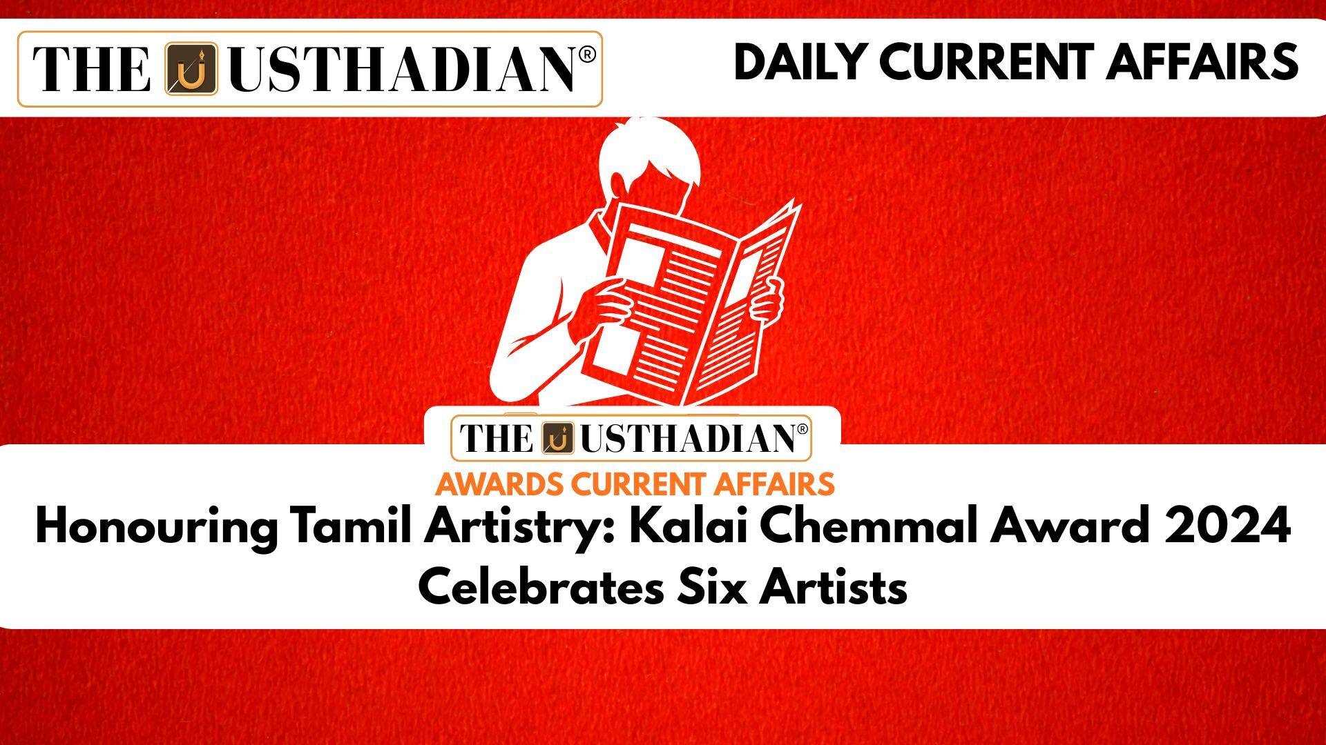 Honouring Tamil Artistry: Kalai Chemmal Award 2024 Celebrates Six Artists