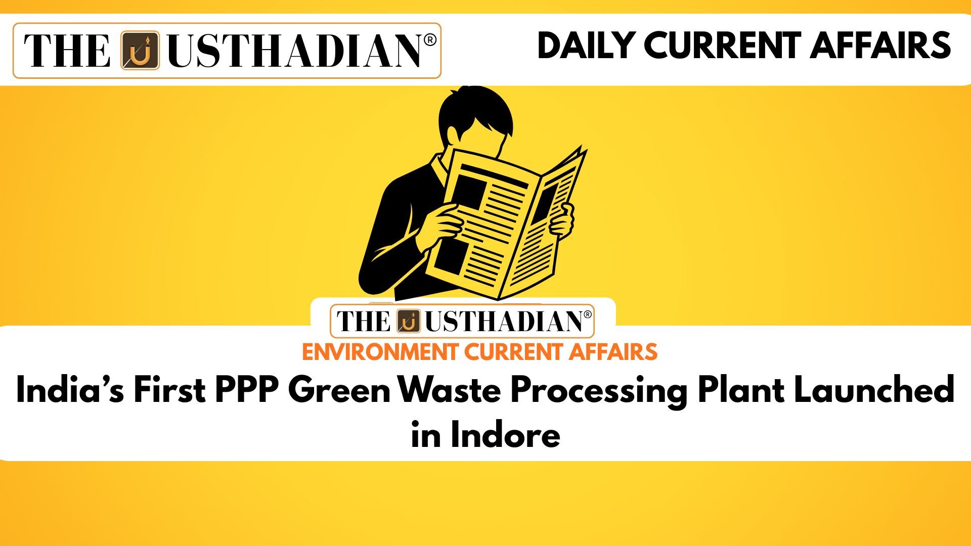 India’s First PPP Green Waste Processing Plant Launched in Indore