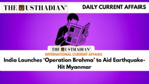 India Launches ‘Operation Brahma’ to Aid Earthquake-Hit Myanmar