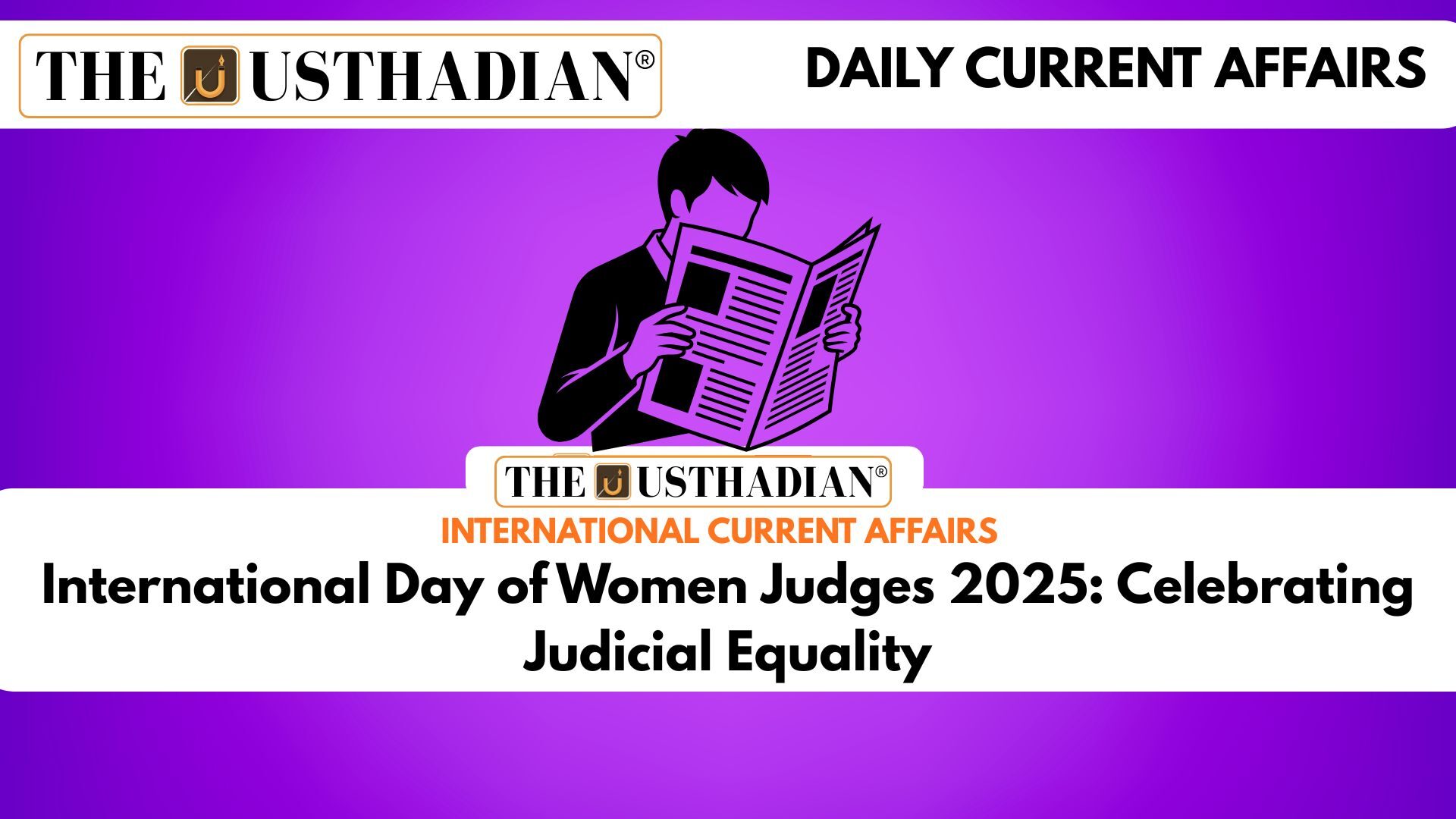 International Day of Women Judges 2025: Celebrating Judicial Equality