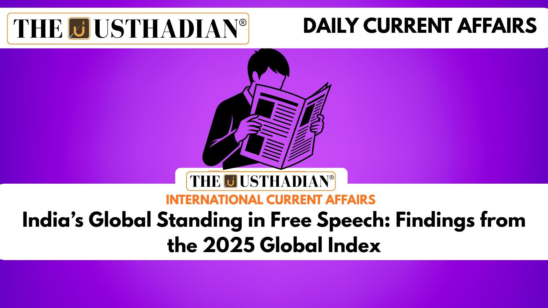 India’s Global Standing in Free Speech: Findings from the 2025 Global Index