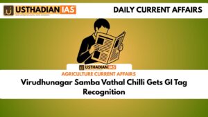 Virudhunagar Samba Vathal Chilli Gets GI Tag Recognition