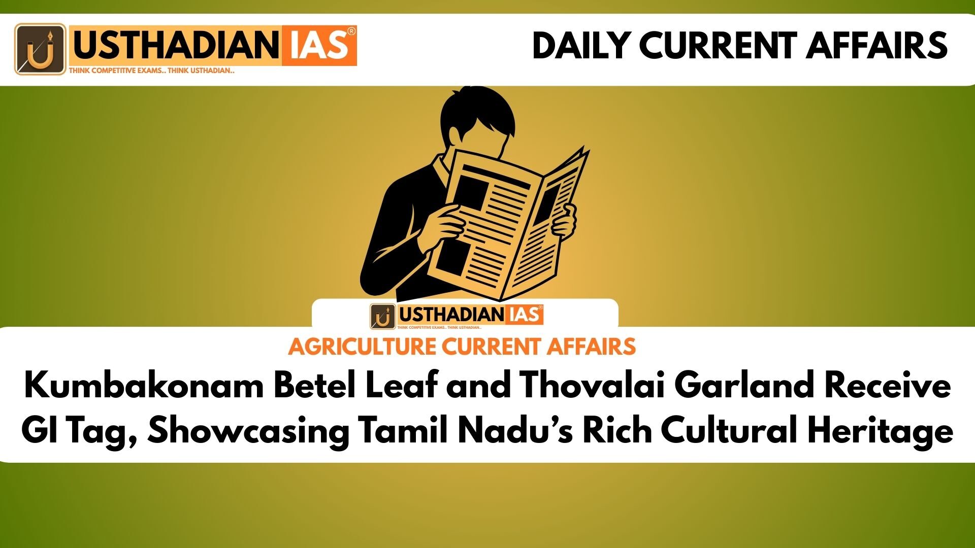 Kumbakonam Betel Leaf and Thovalai Garland Receive GI Tag, Showcasing Tamil Nadu’s Rich Cultural Heritage
