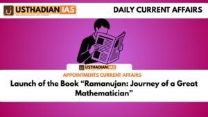 Launch of the Book “Ramanujan: Journey of a Great Mathematician”