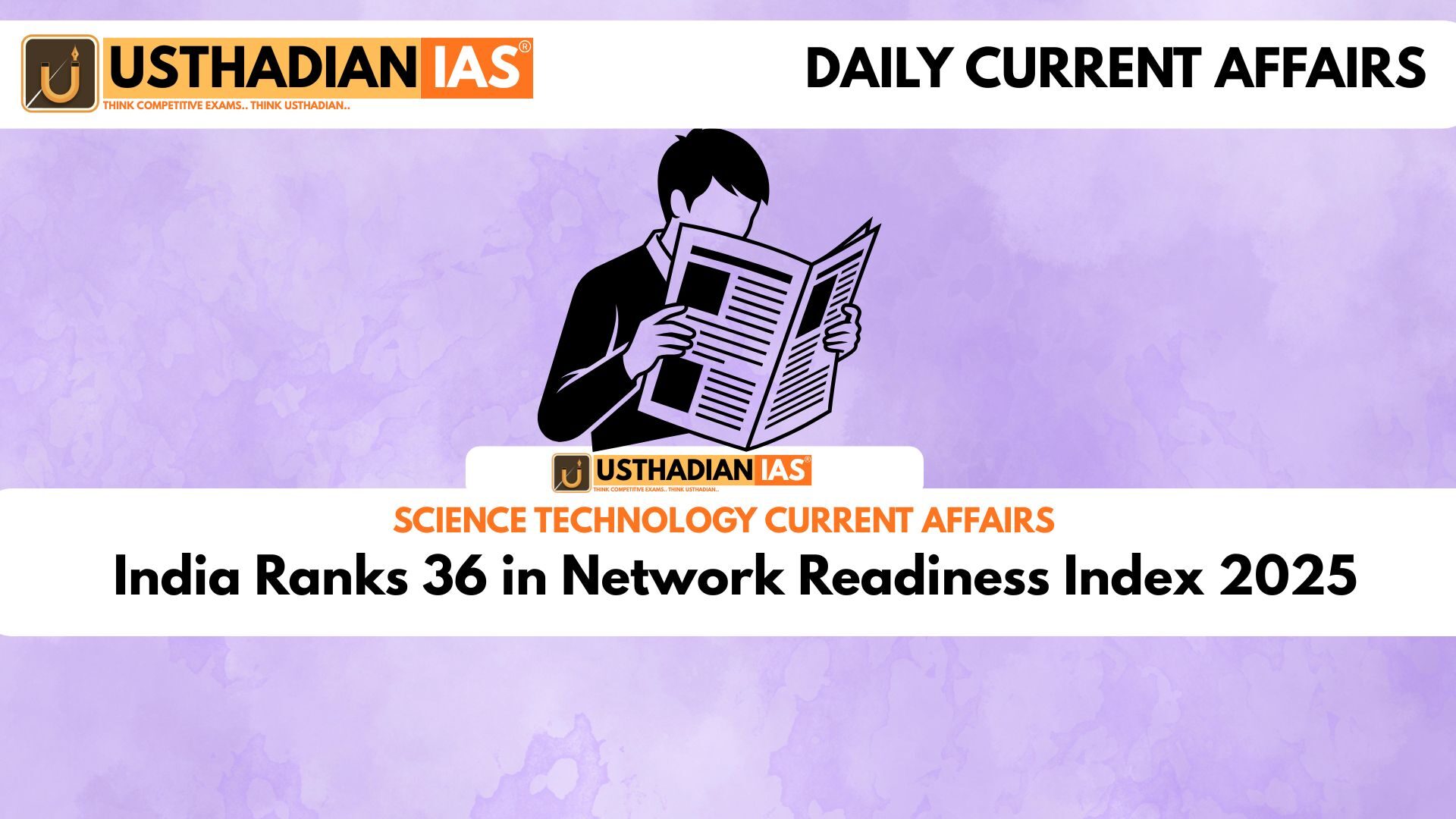 India Ranks 36 in Network Readiness Index 2025