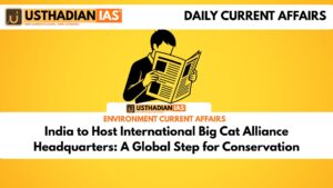 India to Host International Big Cat Alliance Headquarters: A Global Step for Conservation