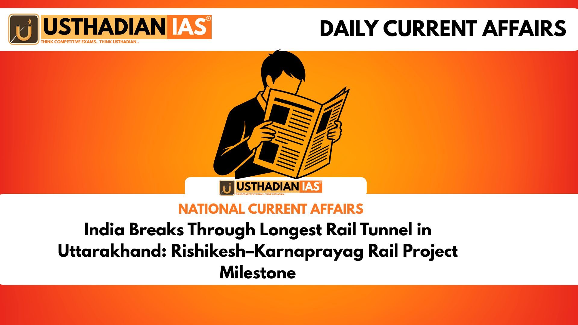 India Breaks Through Longest Rail Tunnel in Uttarakhand: Rishikesh–Karnaprayag Rail Project Milestone