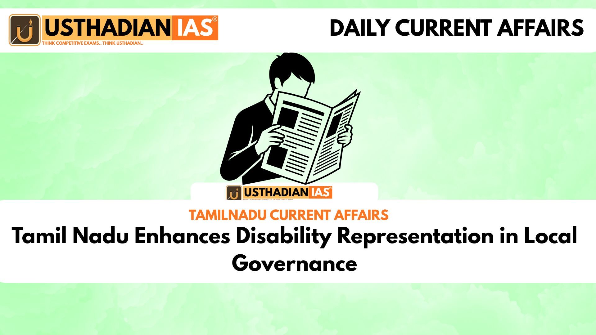 Tamil Nadu Enhances Disability Representation in Local Governance
