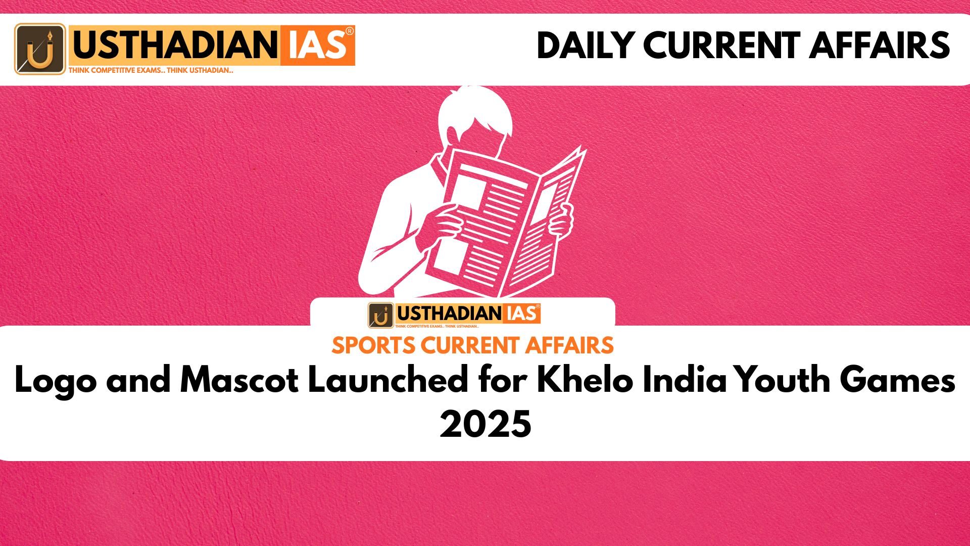Logo and Mascot Launched for Khelo India Youth Games 2025