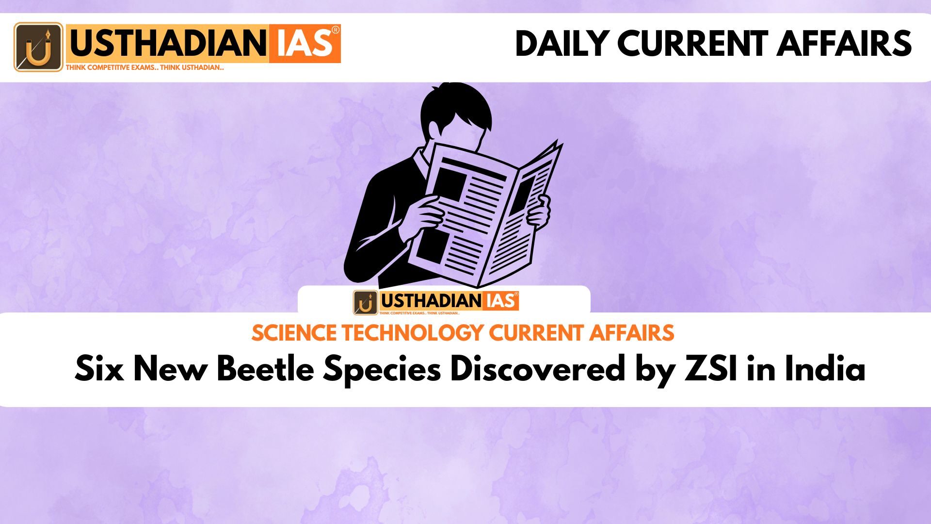 Six New Beetle Species Discovered by ZSI in India