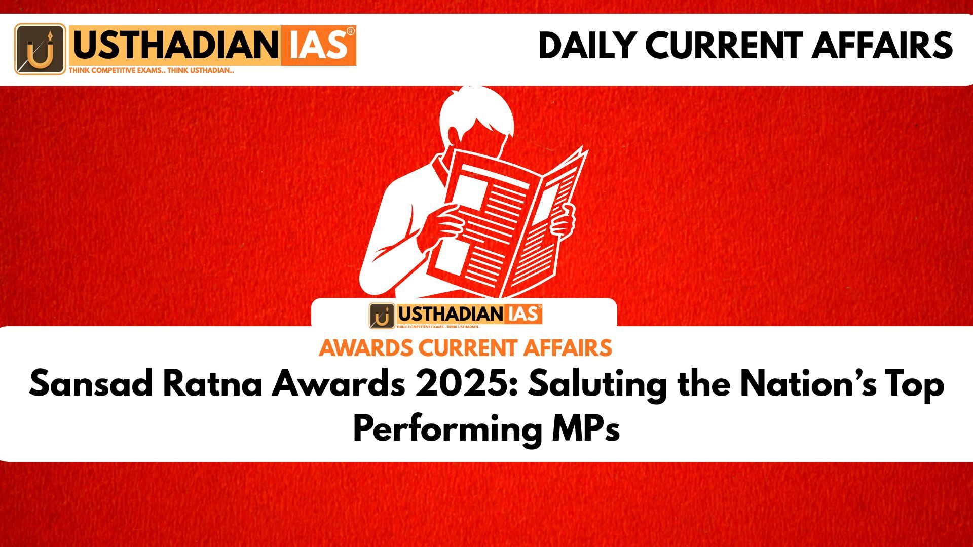 Sansad Ratna Awards 2025: Saluting the Nation’s Top Performing MPs