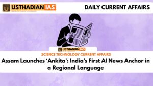 Assam Launches ‘Ankita’: India’s First AI News Anchor in a Regional Language