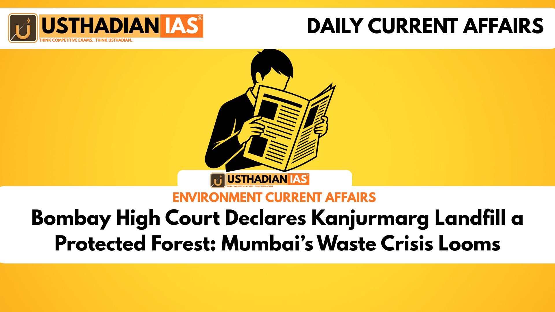 Bombay High Court Declares Kanjurmarg Landfill a Protected Forest: Mumbai’s Waste Crisis Looms
