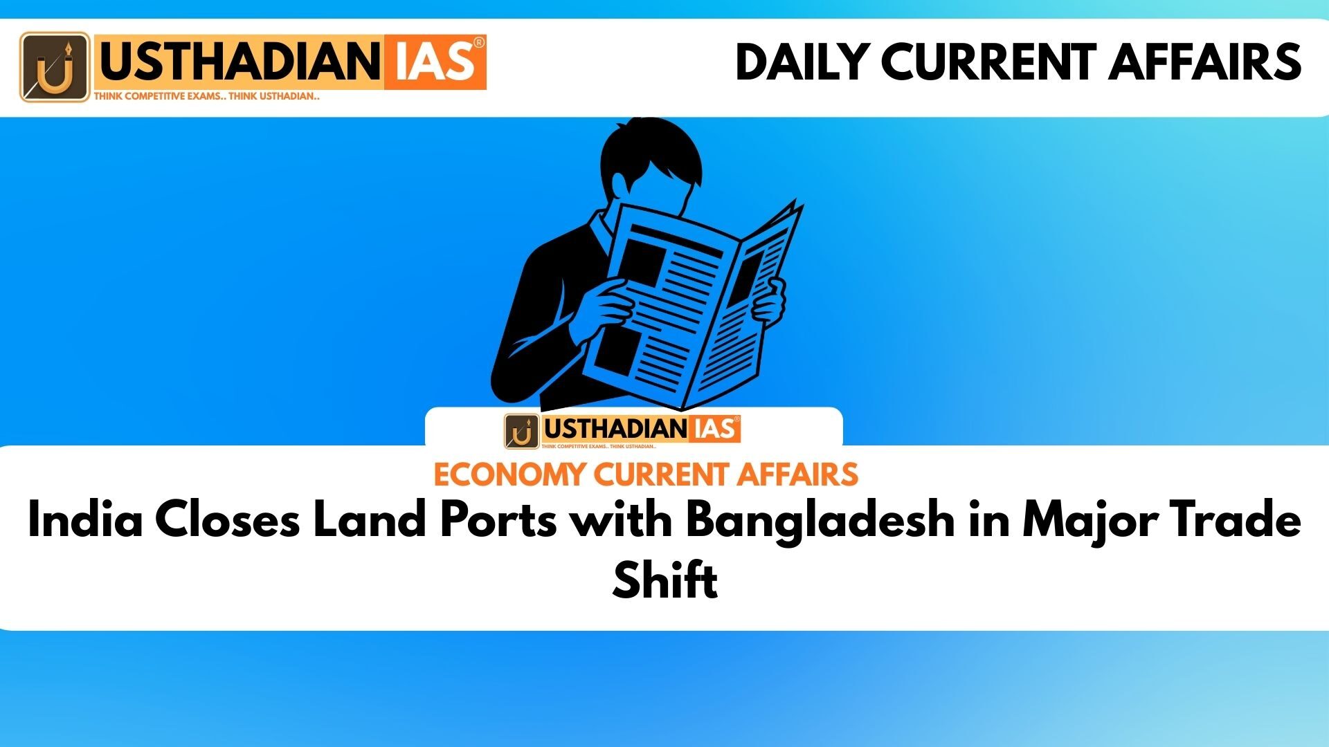 India Closes Land Ports with Bangladesh in Major Trade Shift