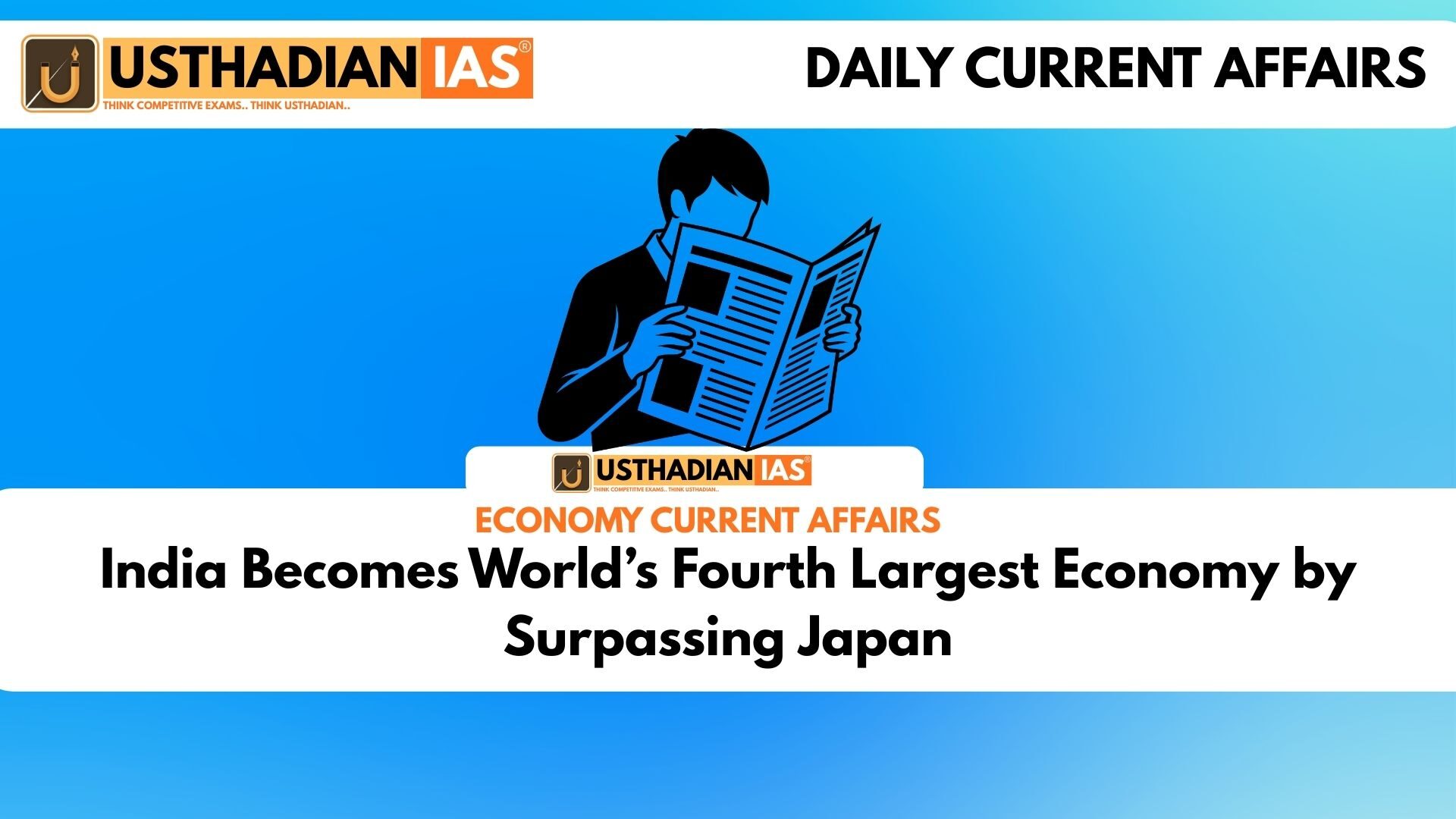 India Becomes World’s Fourth Largest Economy by Surpassing Japan
