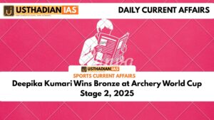 Deepika Kumari Wins Bronze at Archery World Cup Stage 2, 2025