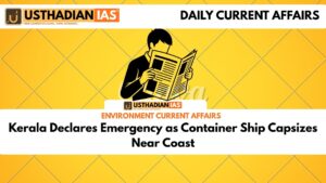 Kerala Declares Emergency as Container Ship Capsizes Near Coast