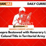 Neeraj Chopra Bestowed with Honorary Lieutenant Colonel Title in Territorial Army