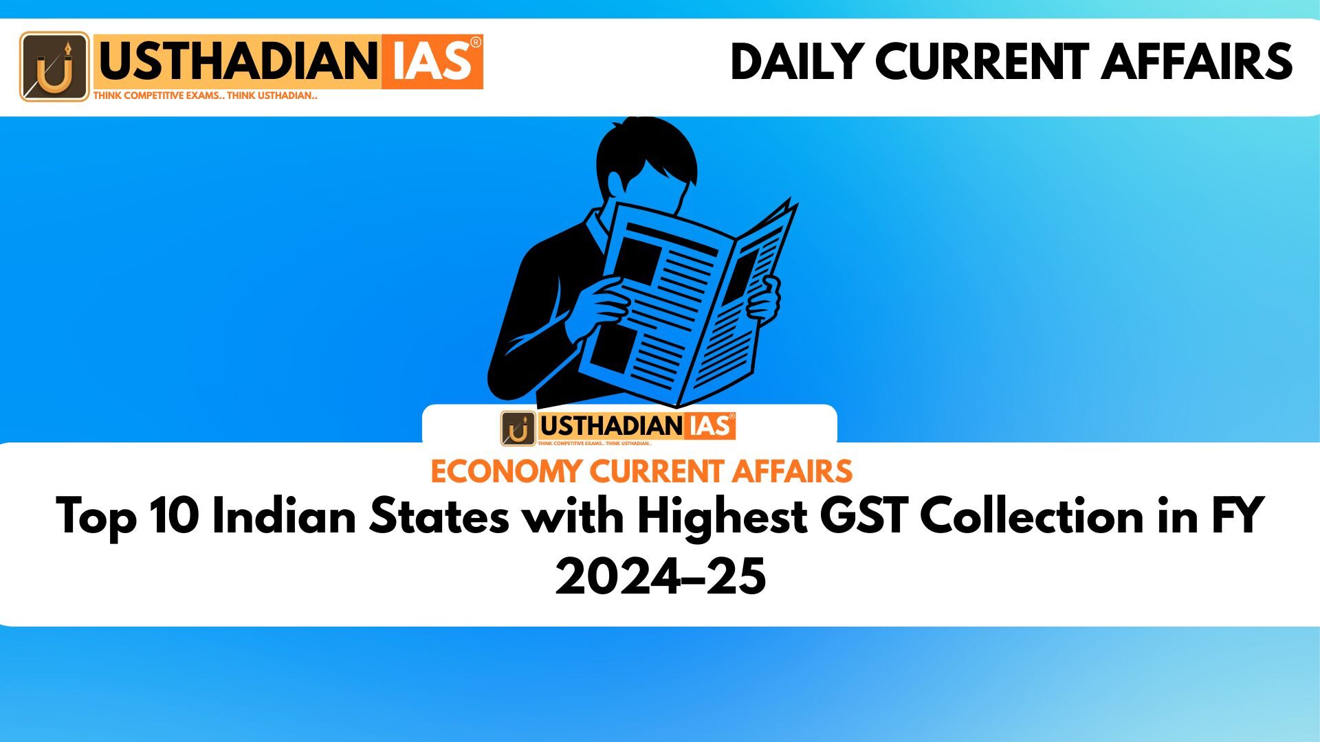 Top 10 Indian States with Highest GST Collection in FY 2024–25