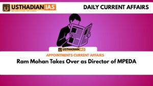 Ram Mohan Takes Over as Director of MPEDA