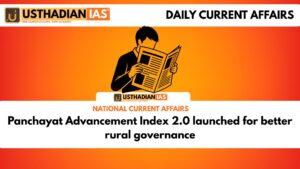 Panchayat Advancement Index 2.0 launched for better rural governance