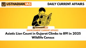 Asiatic Lion Count in Gujarat Climbs to 891 in 2025 Wildlife Census